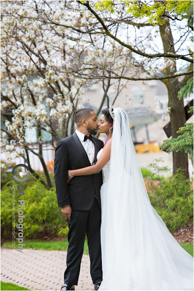 Bride and Groom at Carl’s Catering