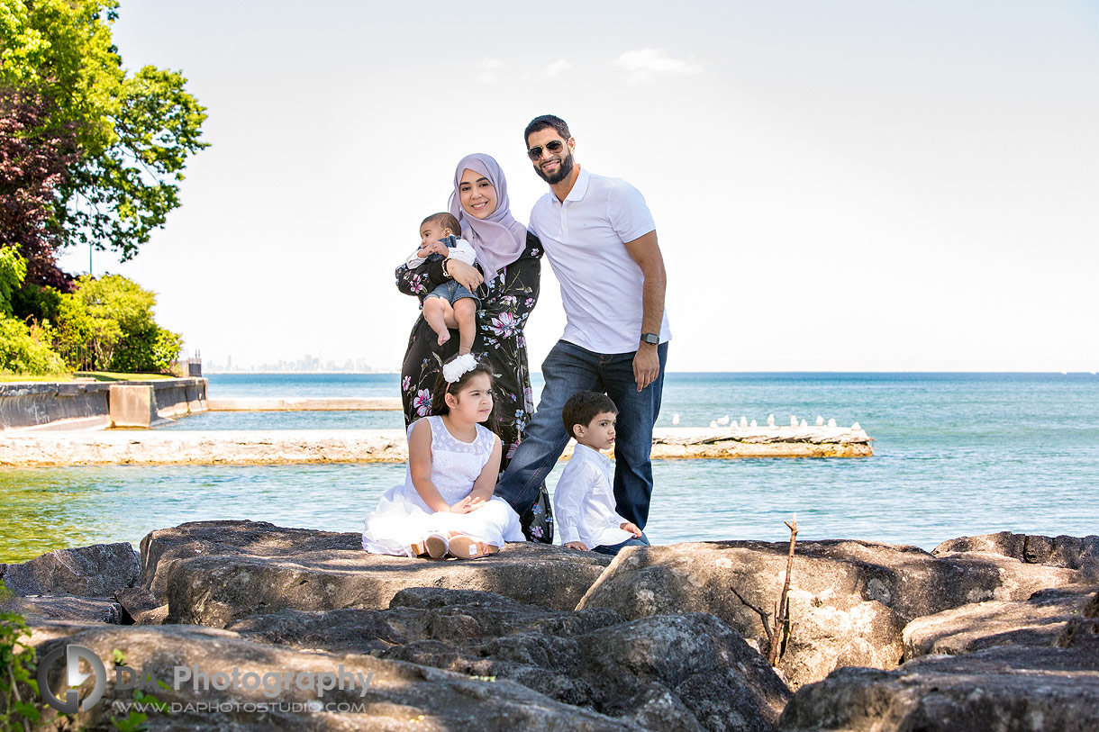 Oakville family photos in summer