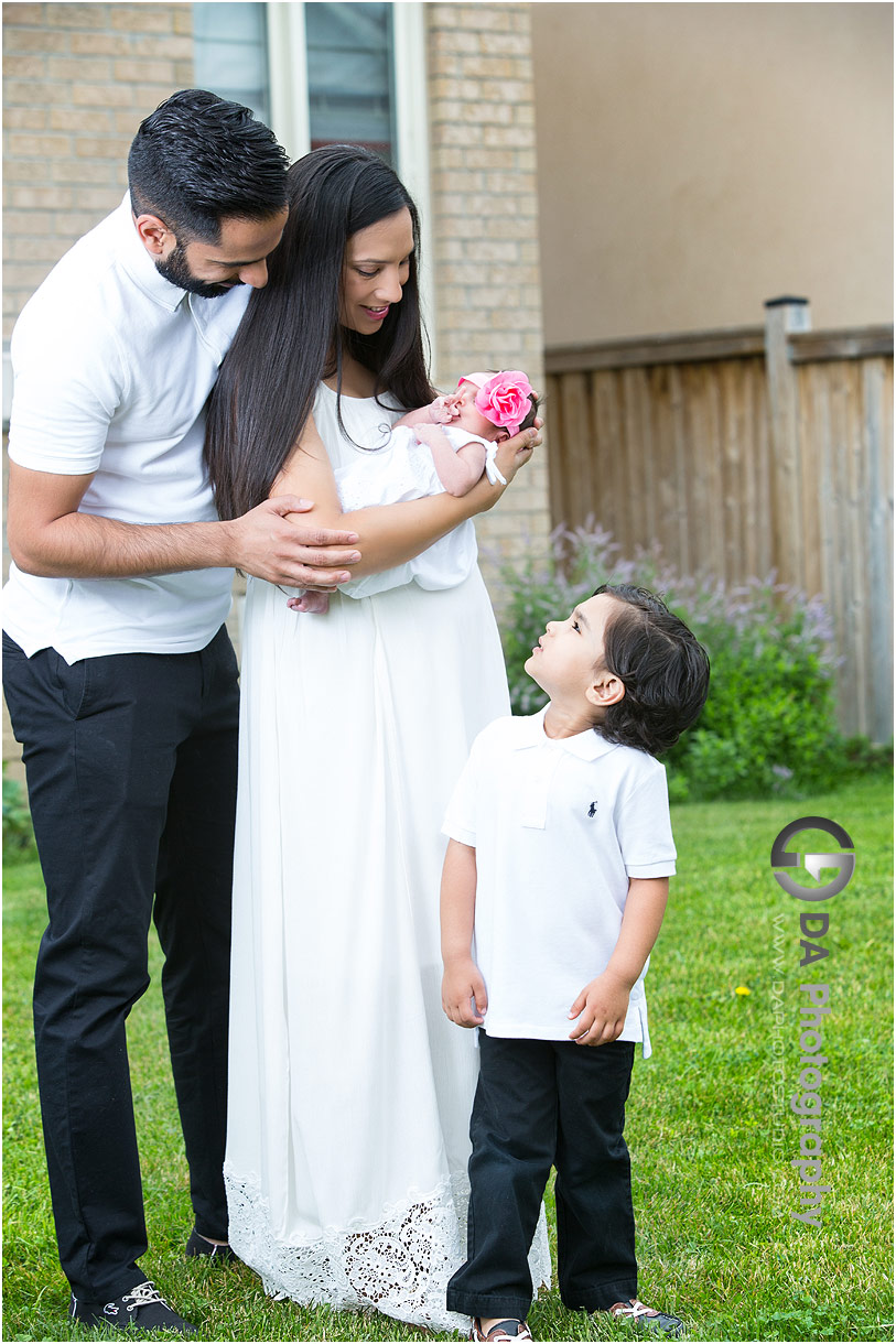 Backyard family pictures