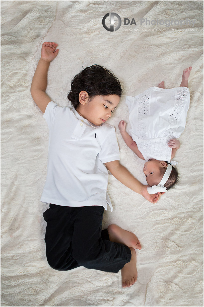 Siblings portraits in Brampton