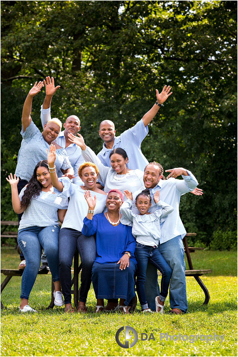 Family Reunions photography in Brampton