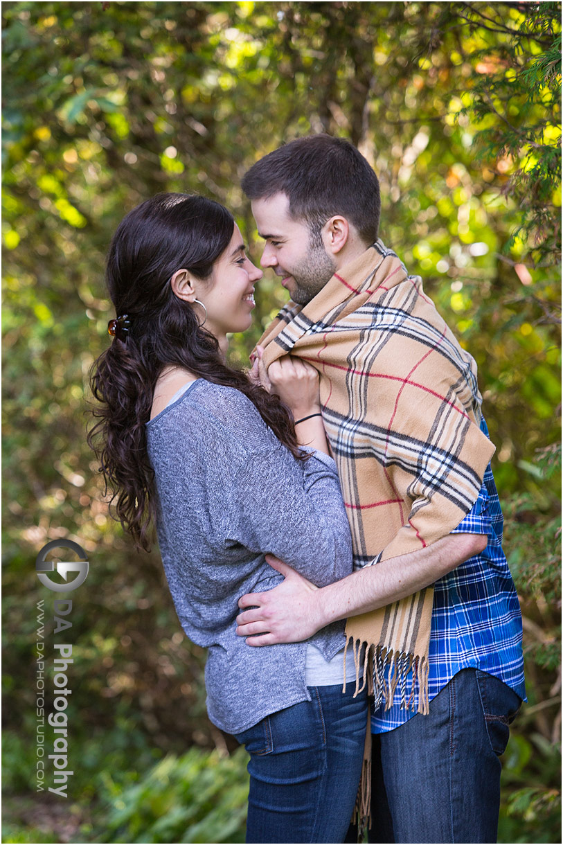 Sunset engagement pictures