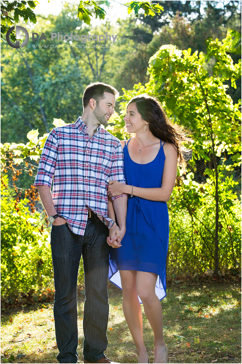 Engagement photography in Burlington