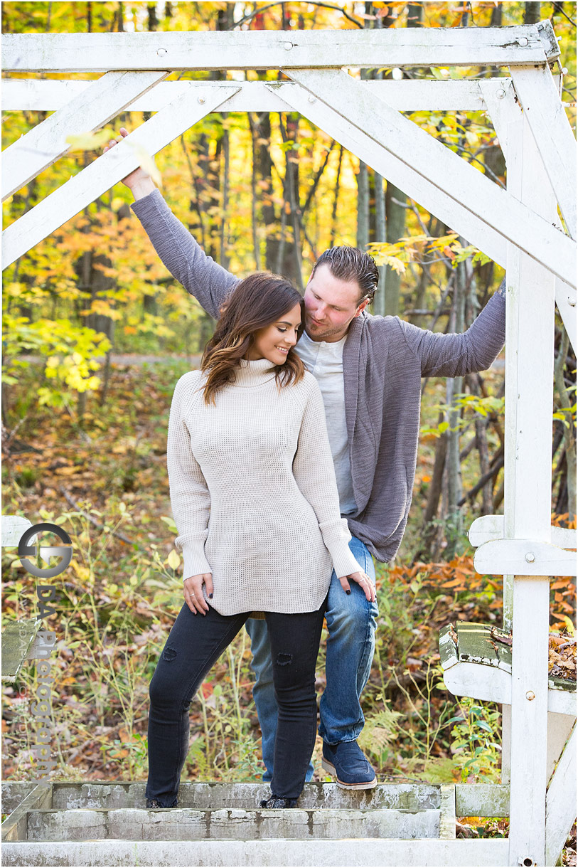 Intimate engagement photos