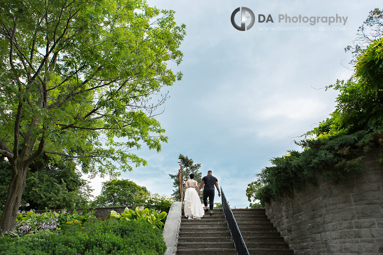 Engagement photographers in Burlington