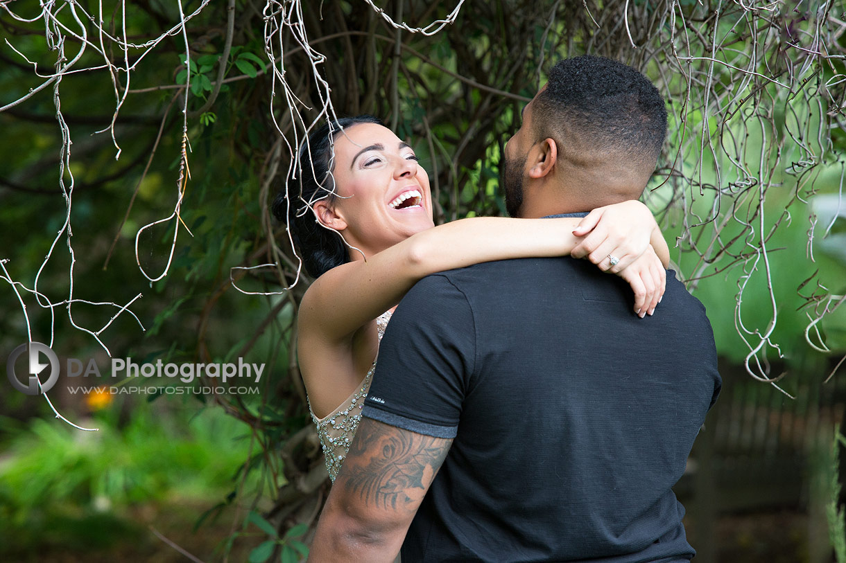 Engagement photographer in Burlington at Hendrie Park