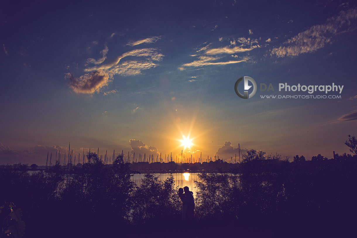 Sunset photos at Colonel Samuel Smith Park