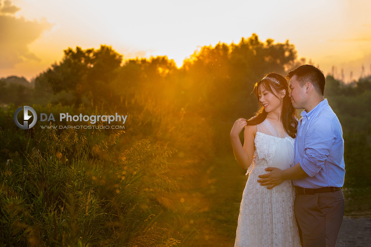 Golden hour photos in Toronto