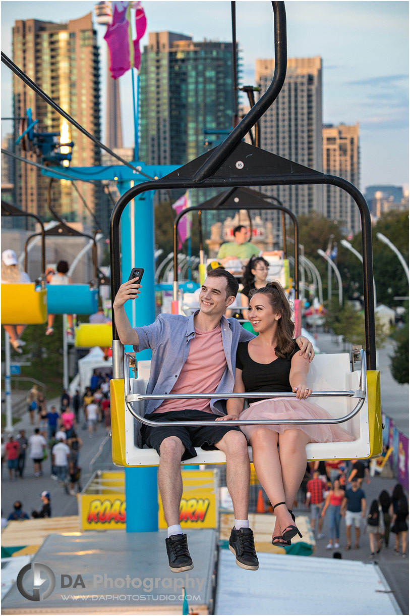 Top Engagement photographer at CNE