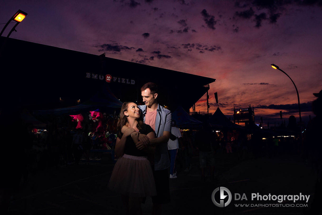 CNE Engagement Photos in Toronto