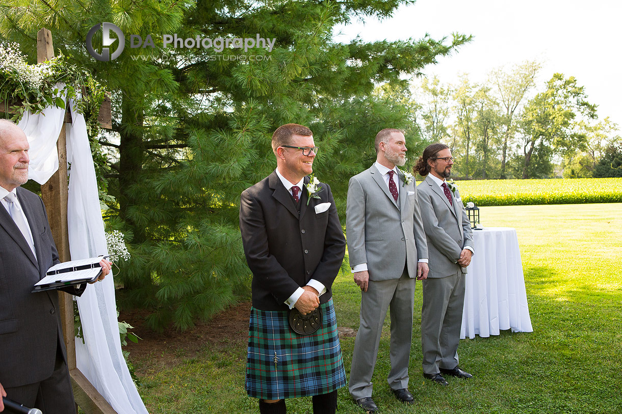 Wedding on a farm in Brantford