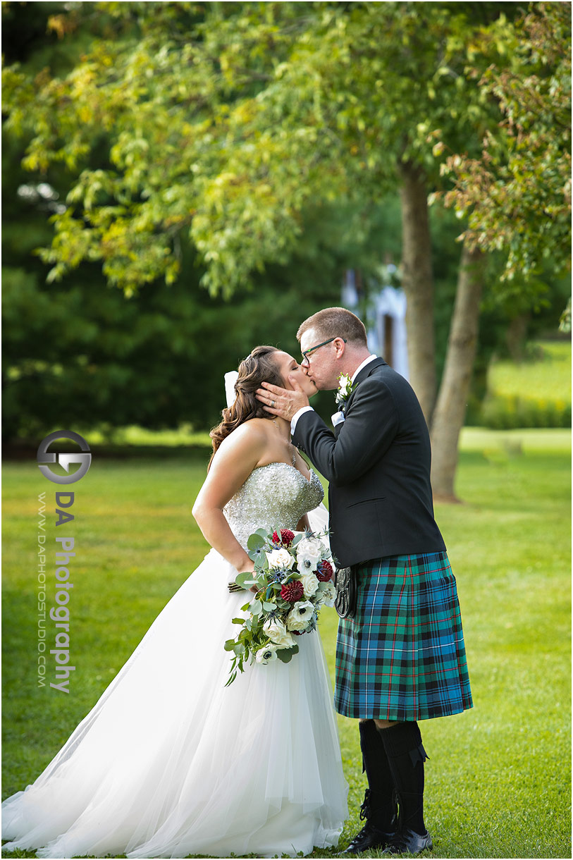 Bride and Groom at Tutela Heights Farm