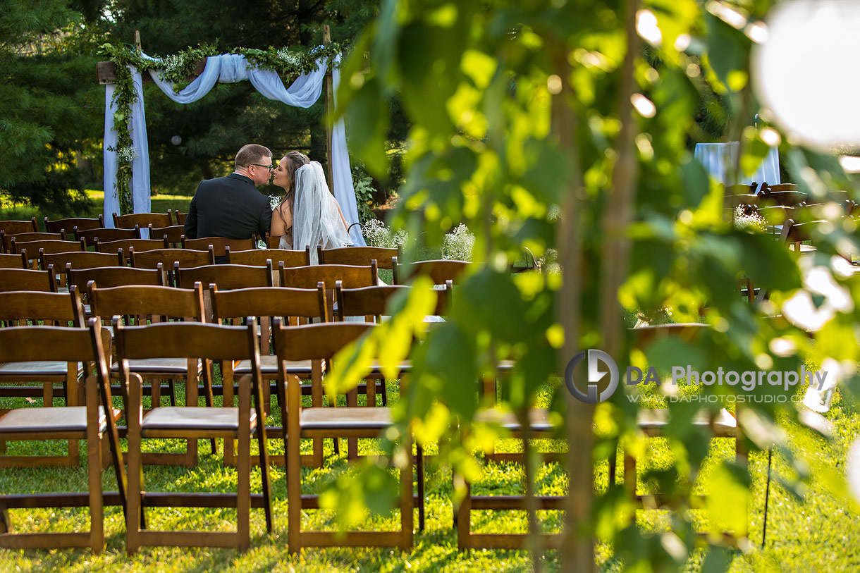 Outdoor Wedding Ceremonies at Barn Wedding