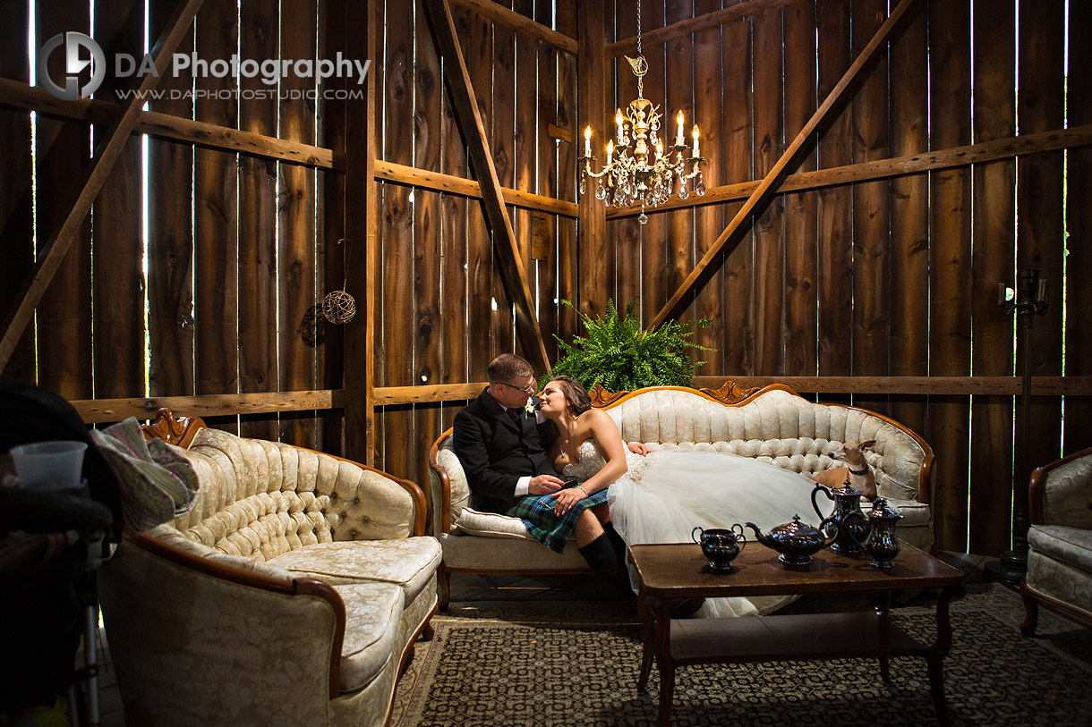 Vintage barn wedding