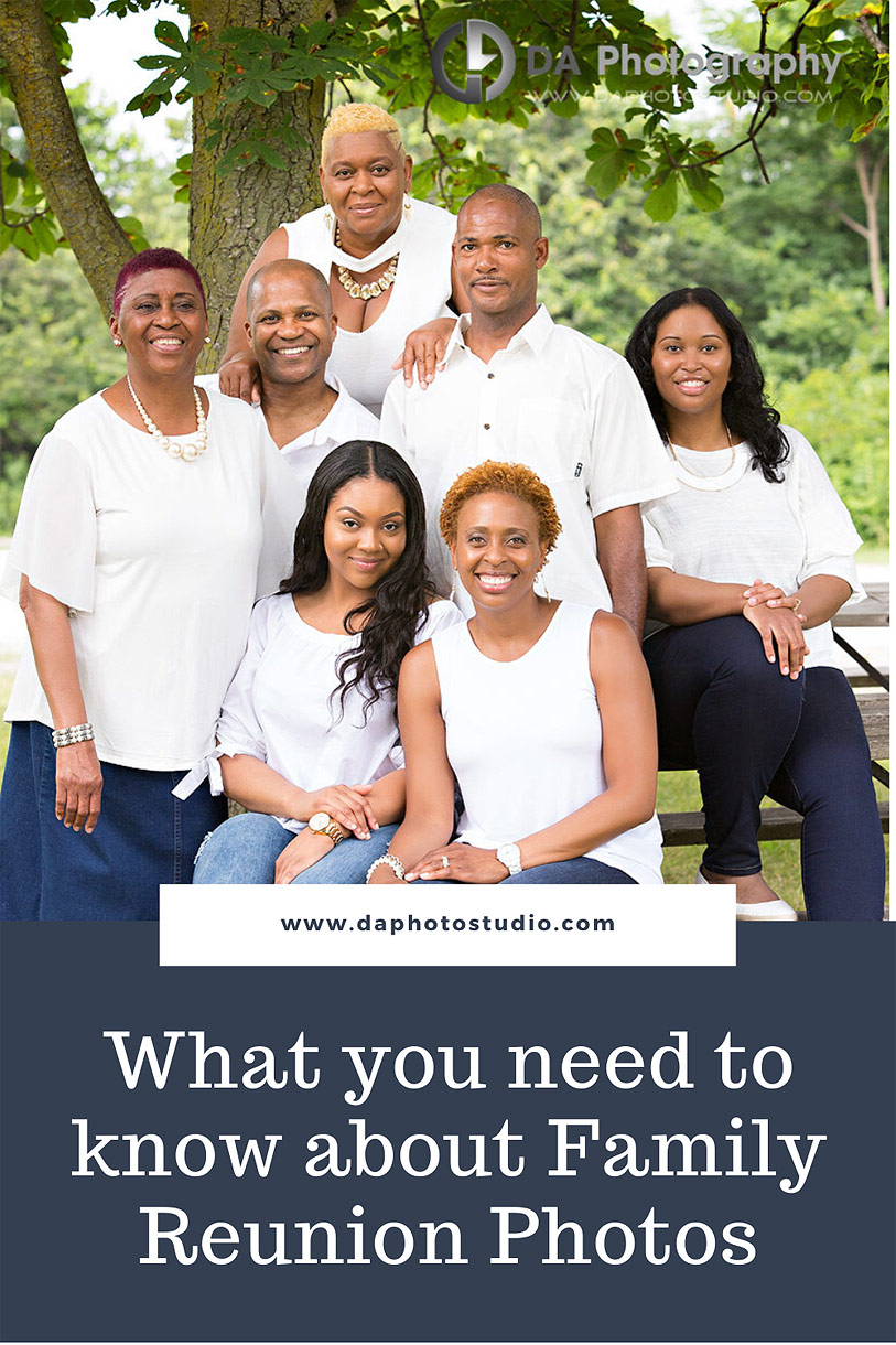 Family Reunions photography at Heart Lake Conservation Area