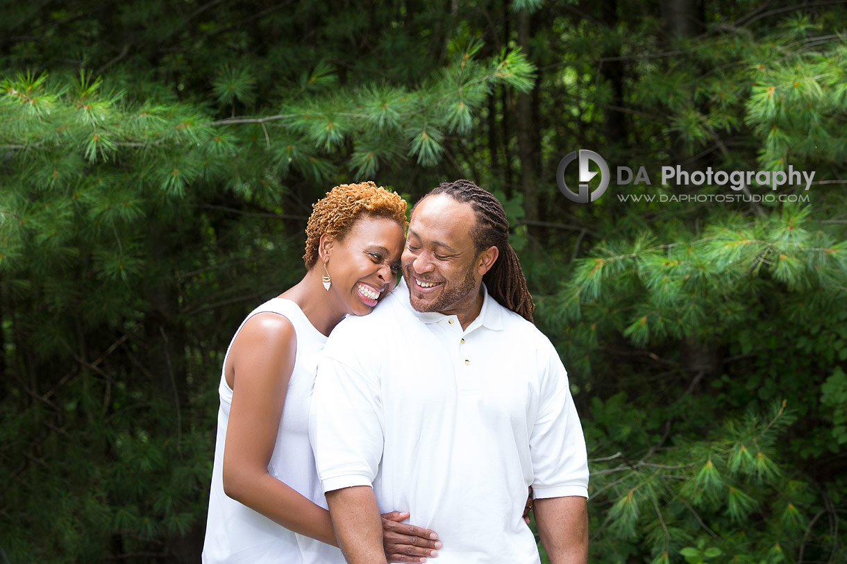 Couples photography at Heart Lake Conservation Area in Brampton