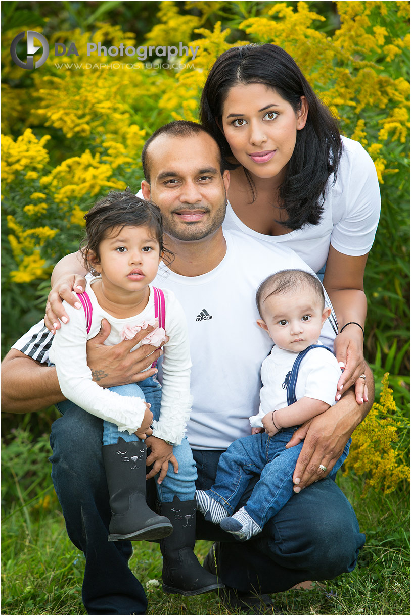 Photos of Young Family at Heart Lake Conservation Area