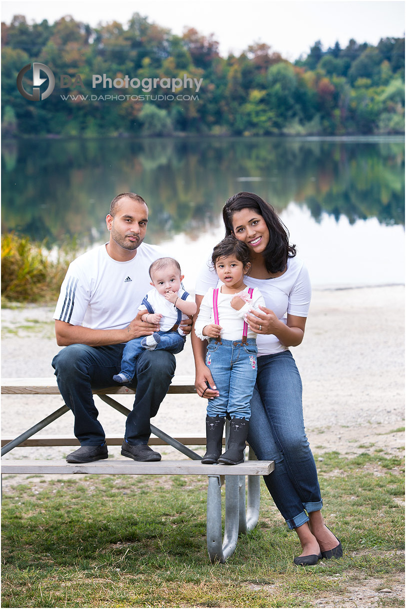 Young Family portrait in Brampton