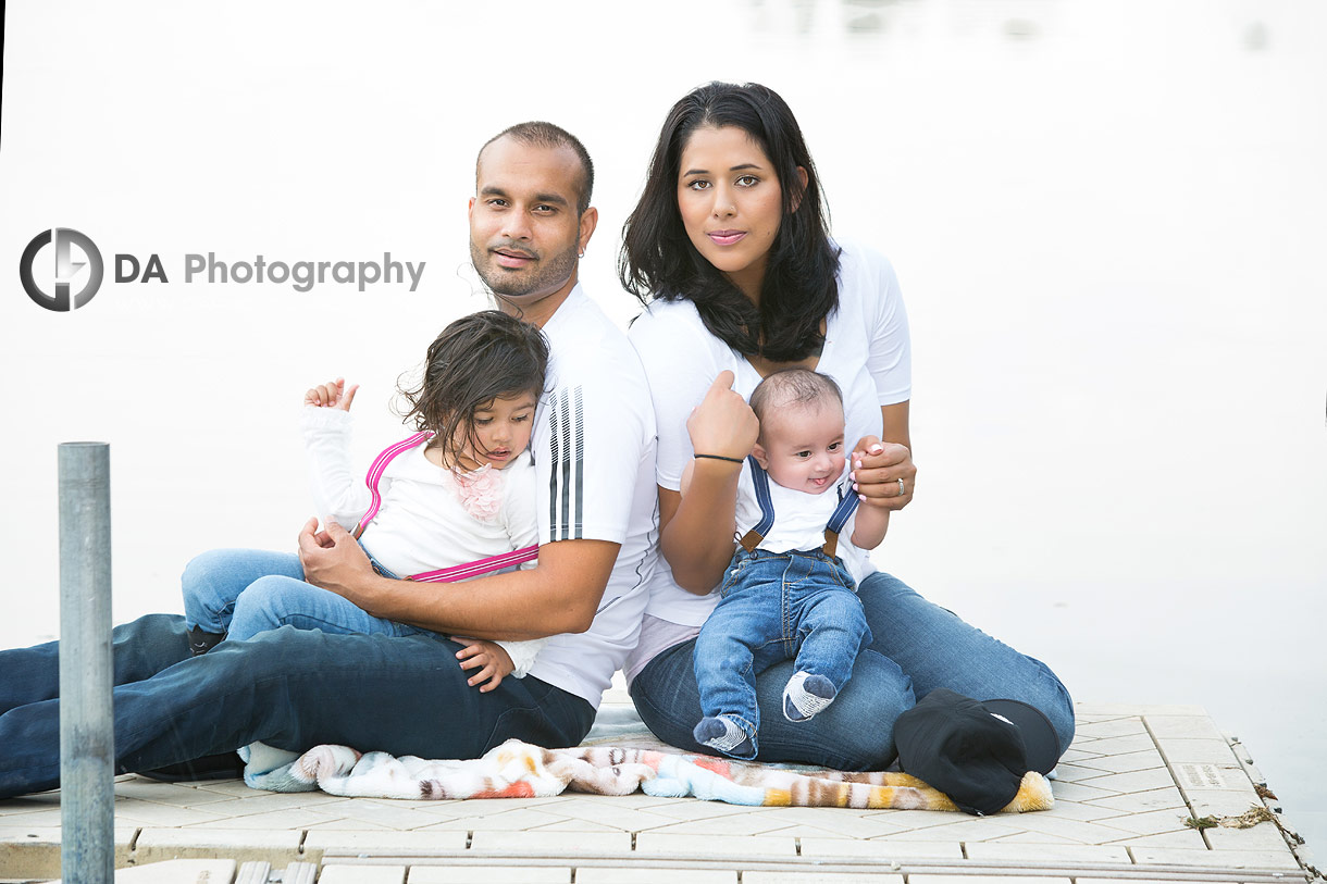 Family outdoor photos at Heart Lake Conservation Area