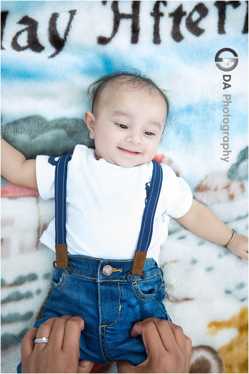 Baby photography at Heart Lake Conservation Area