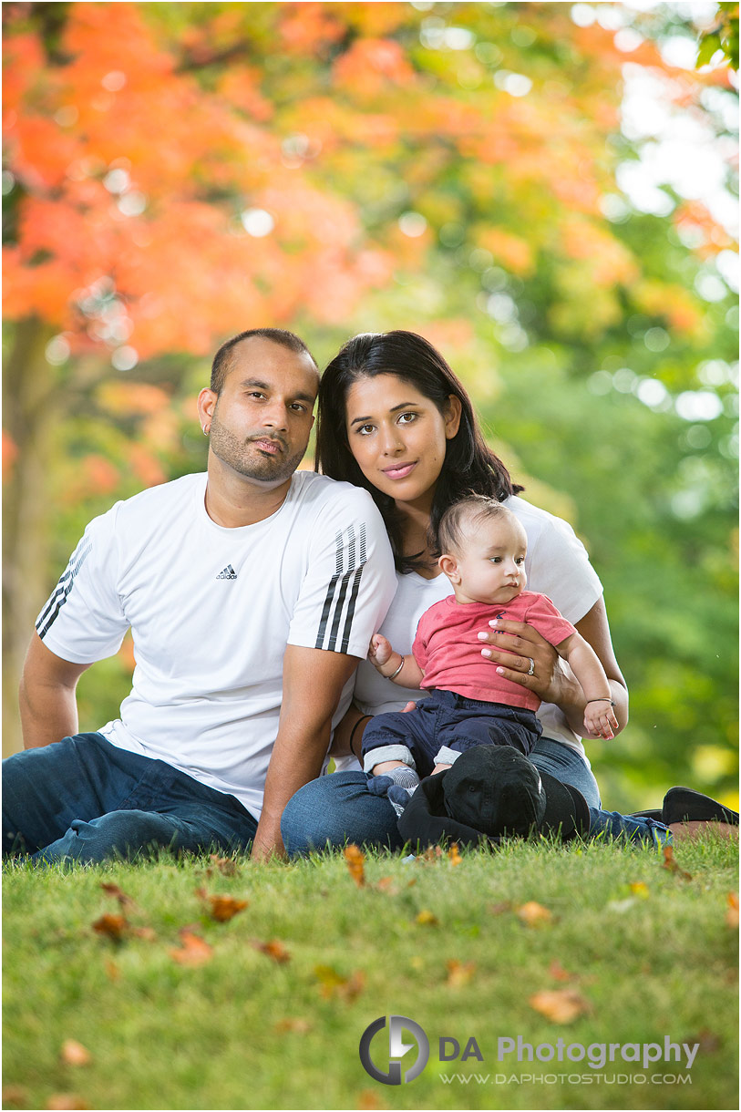 Young family outdoor photos