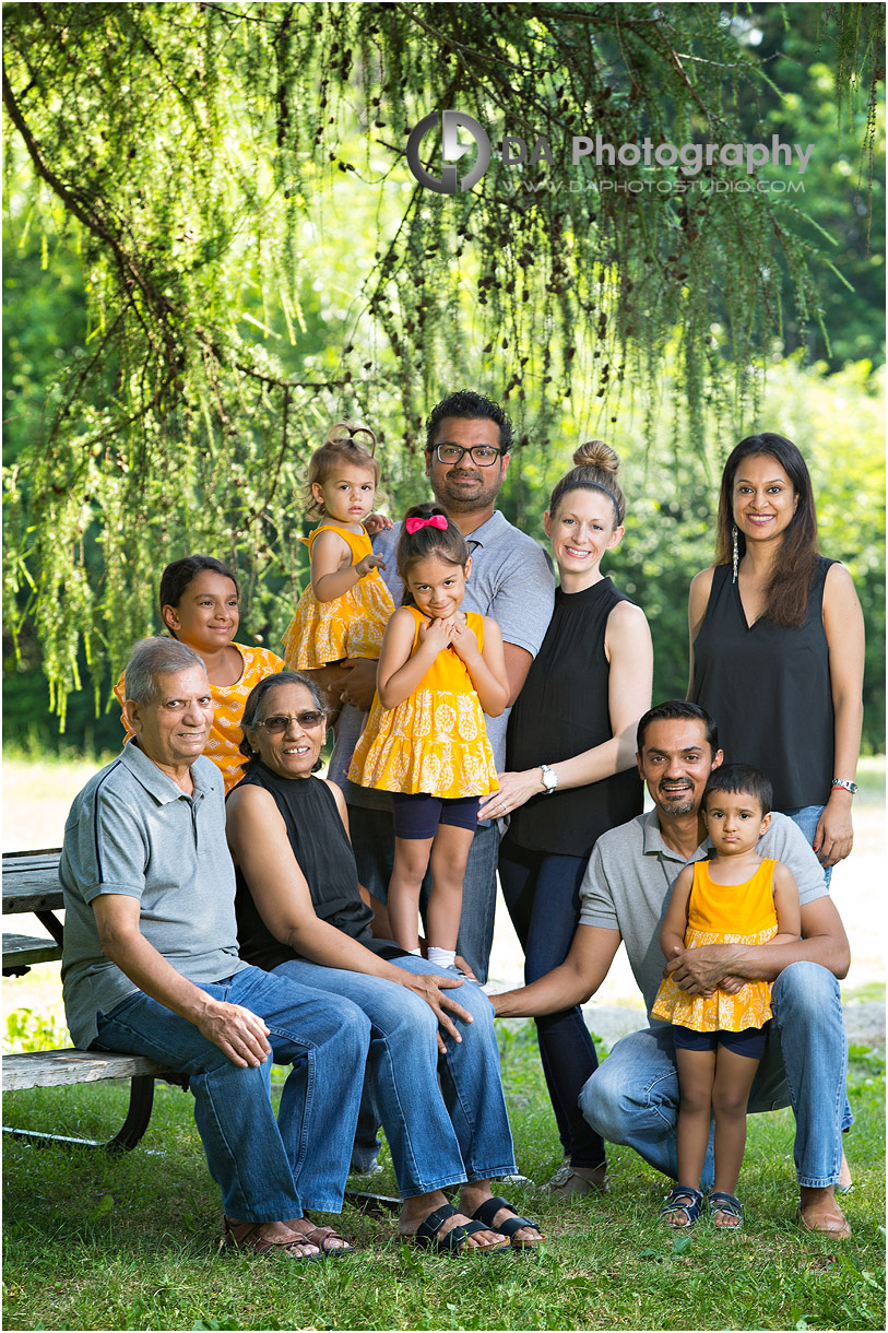 Summer family Reunions at Heart Lake Conservation Area