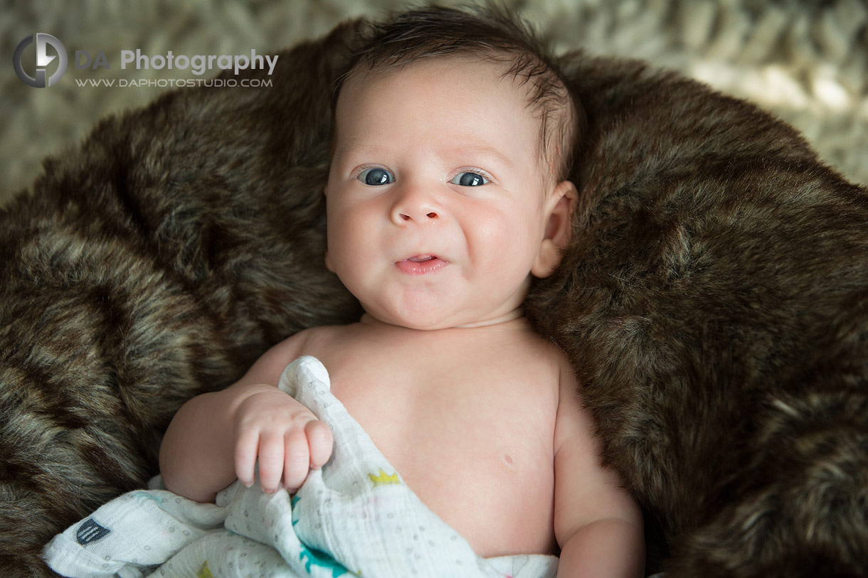 Newborn baby session in Guelph