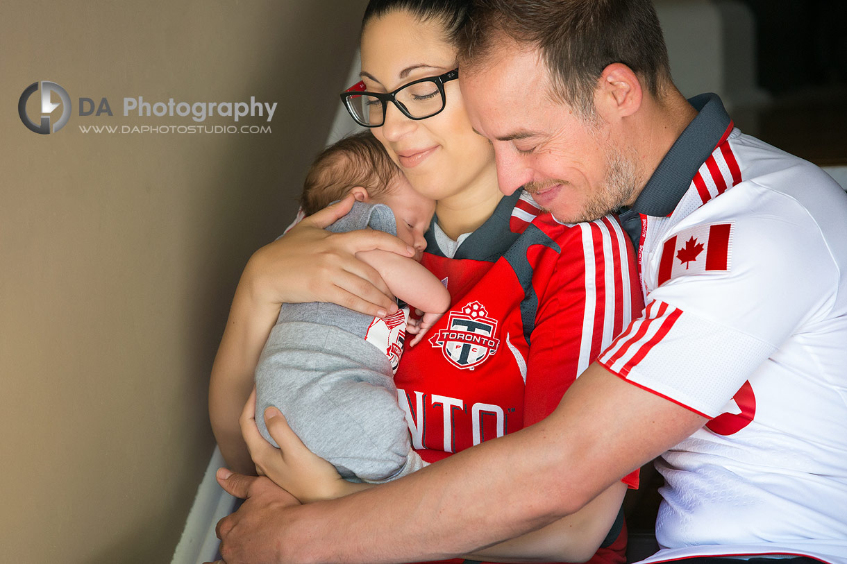 Sport theme family photography