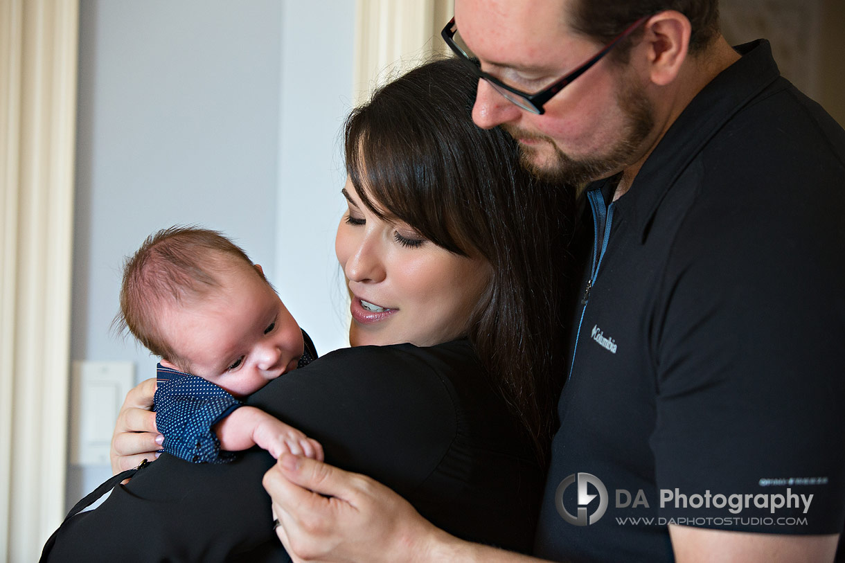 Family photos with young babies