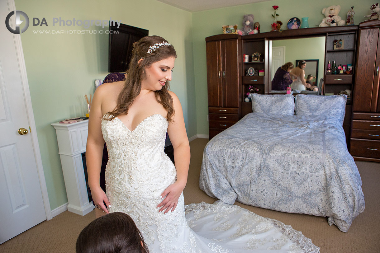 Bride at Church wedding