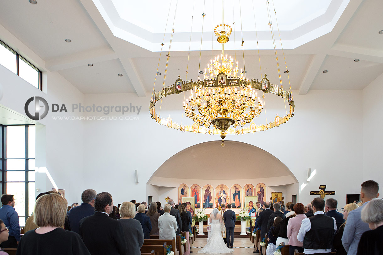 Wedding Ceremony at St. Joseph’s Ukrainian Catholic Church in Oakville