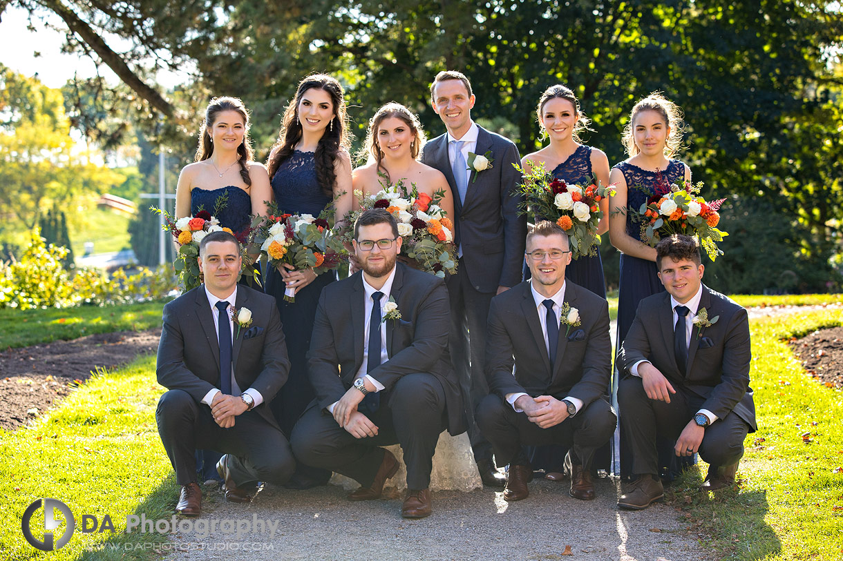 Bridal Party at Erchelss Estate