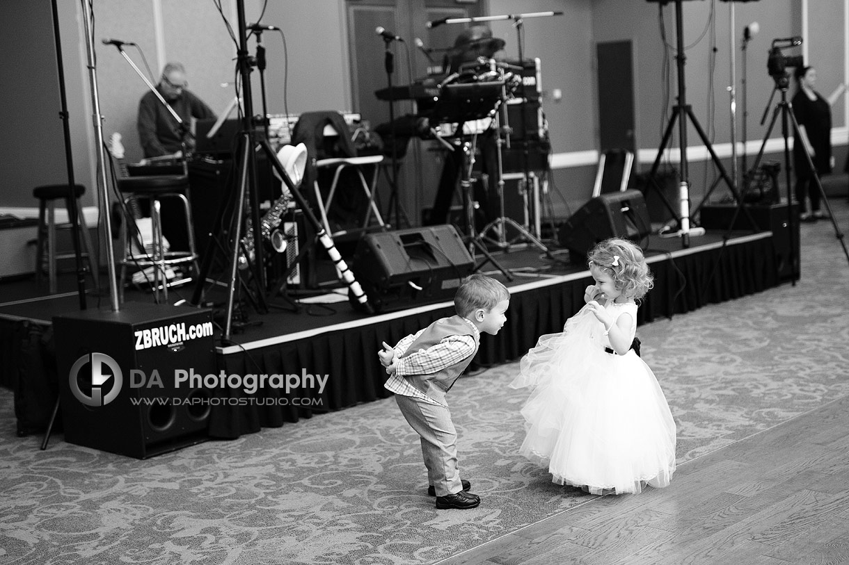 Reception at St. Joseph’s Banquet Hall wedding