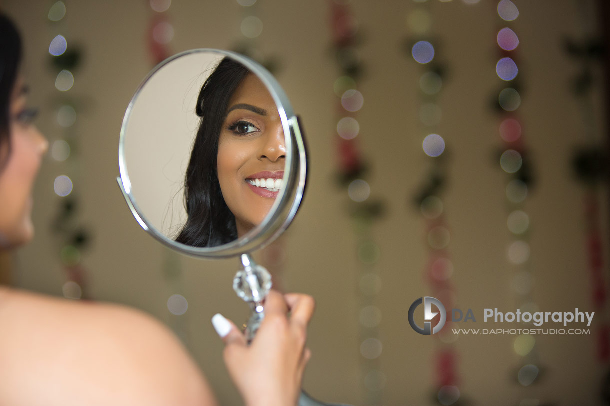 Bride at Hazelton Manor wedding