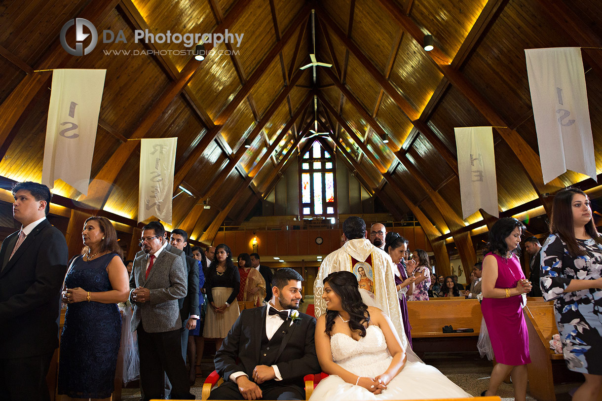 Wedding Ceremonies at Transfiguration of Our Lord Roman Catholic Church in Etobicoke