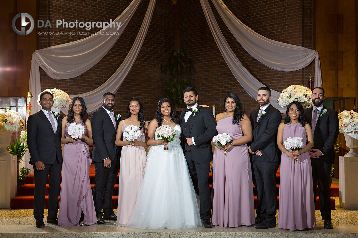 Bridesmaids at Hazelton Manor wedding