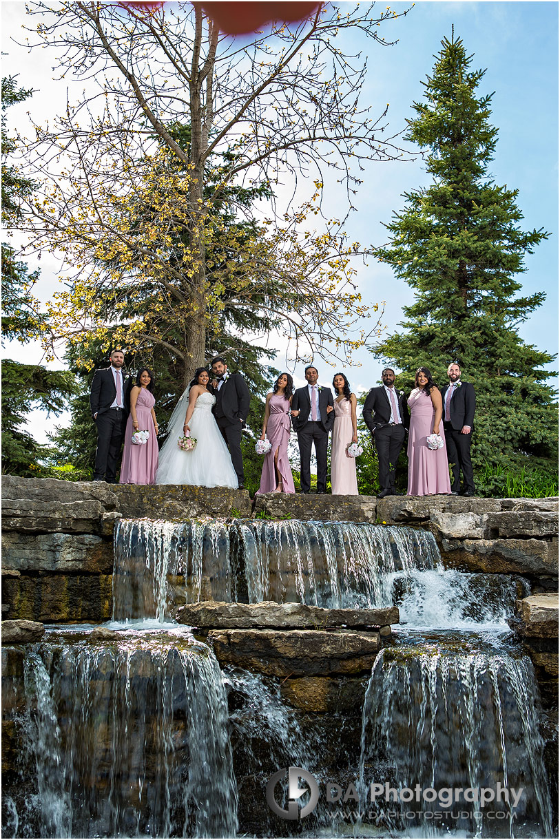Outdoor Weddings by waterfalls