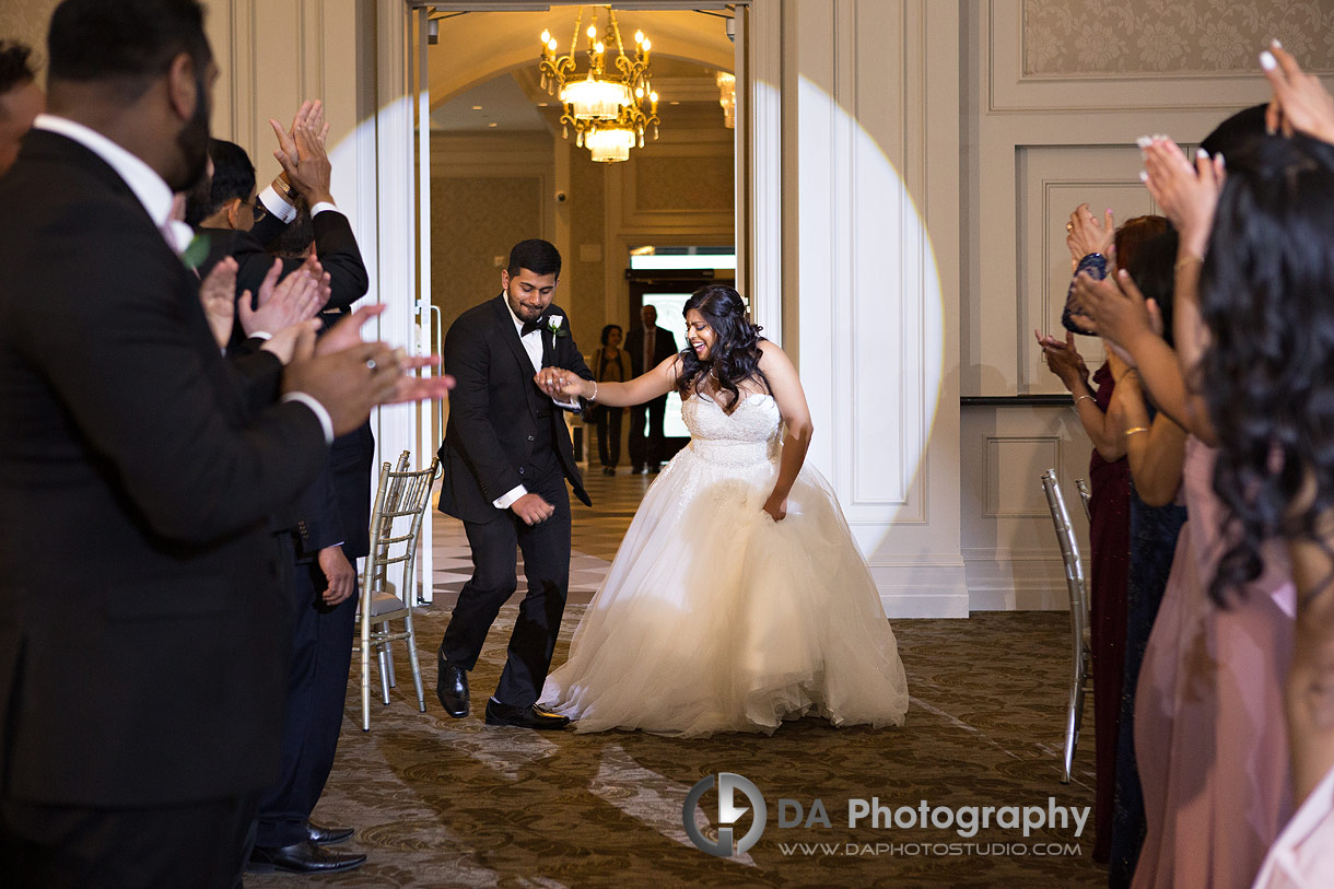 Bride and Groom in Vaughan