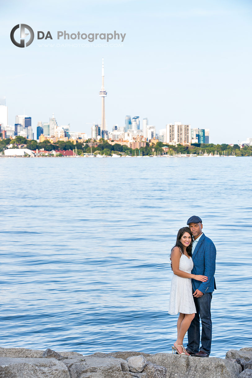 Sheldon Lookout at Humber Bay Park Engagement Photo