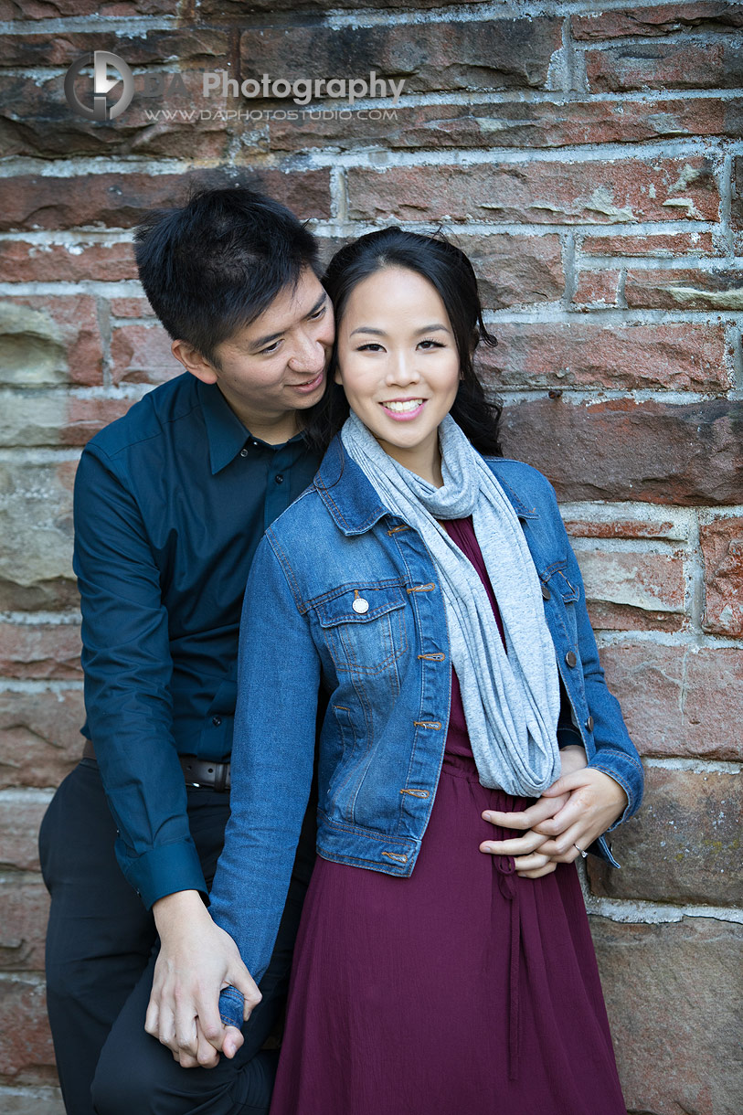 Engagement Photo at Paletta Mansion in Burlington