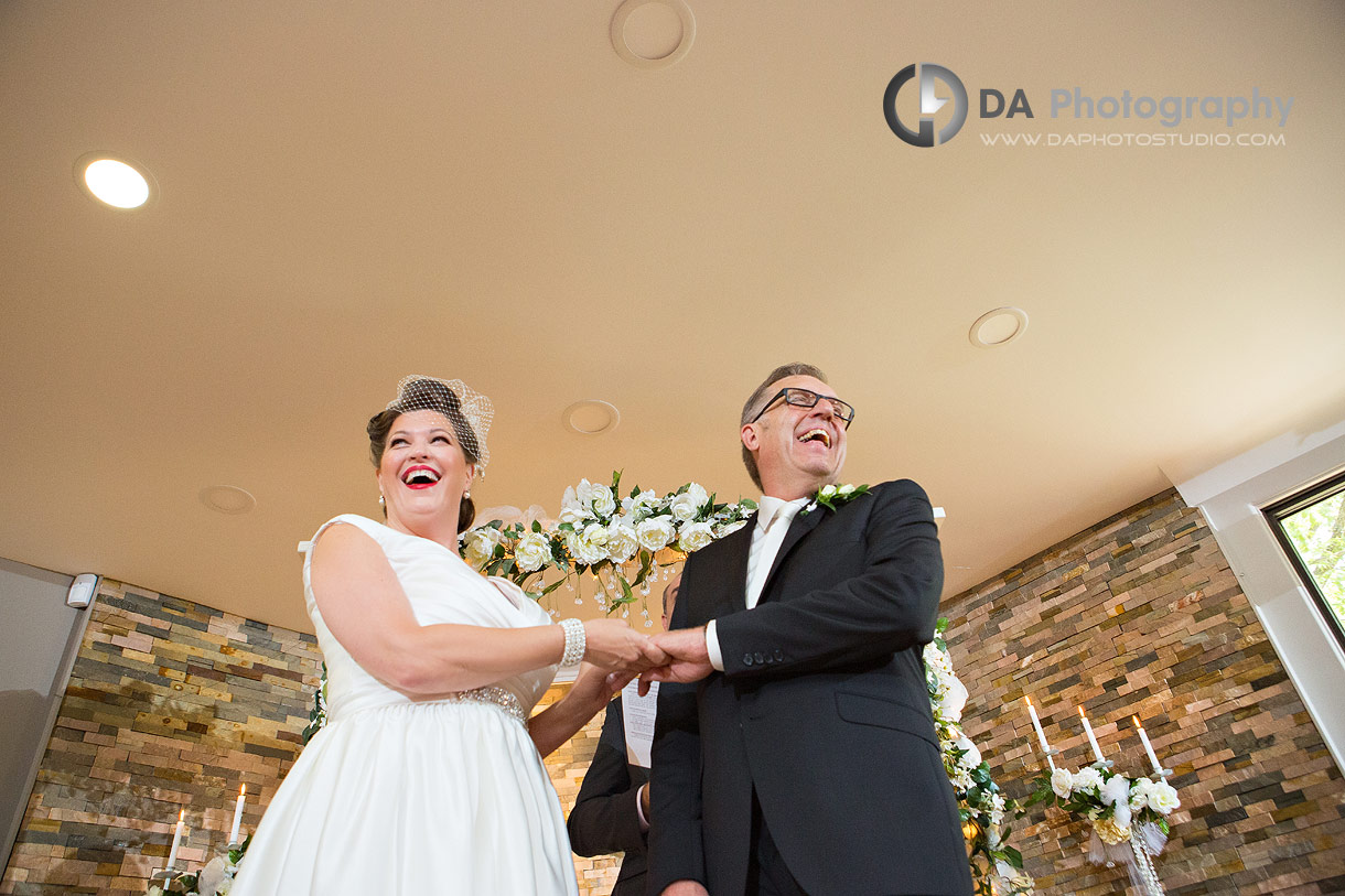 Wedding Ceremony at Doon Chapel in Kitchener