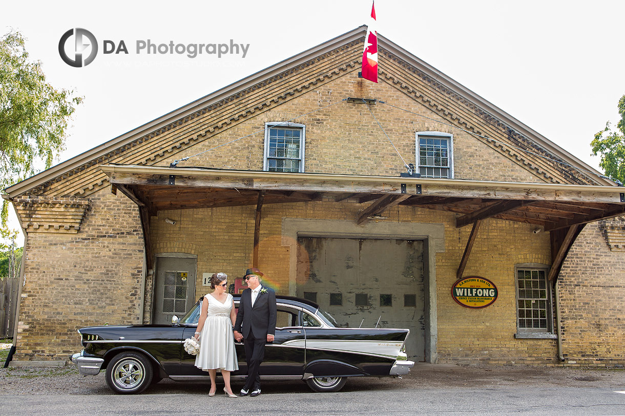 Vintage wedding photo at Wilfong and Son LTD