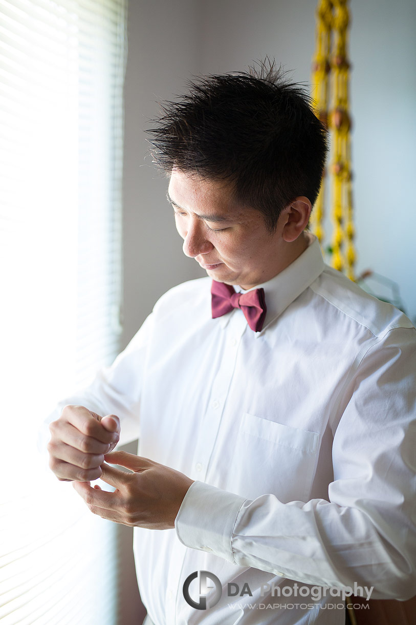 Groom at Royal Canadian Yacht Club