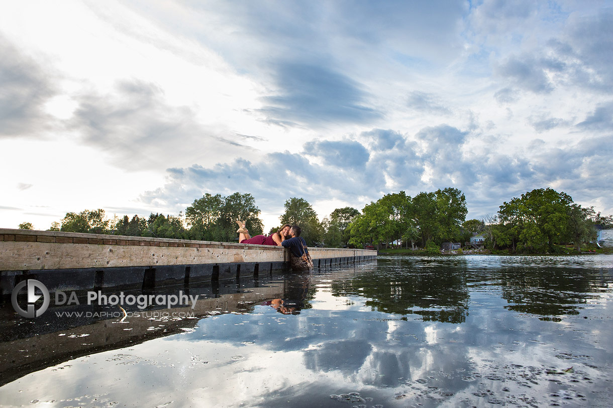 Lakeview intimate engagement photos