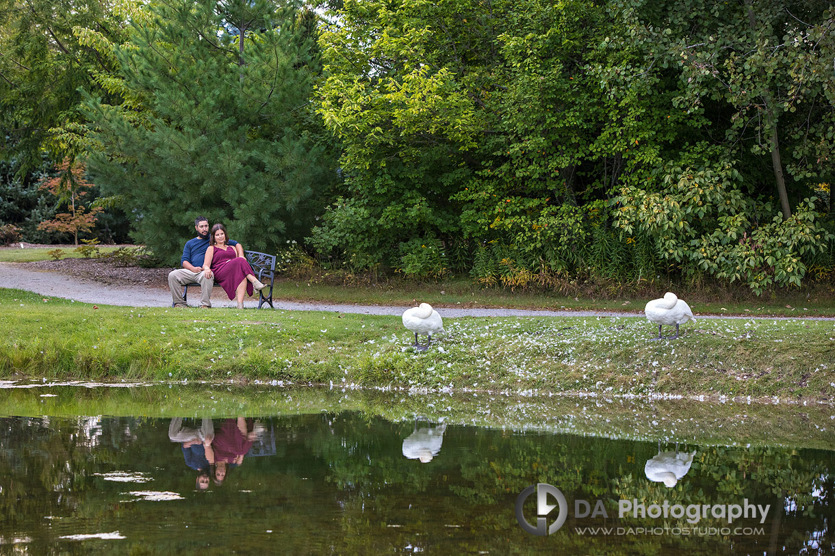 Best engagement photographers at Whistling Gardens