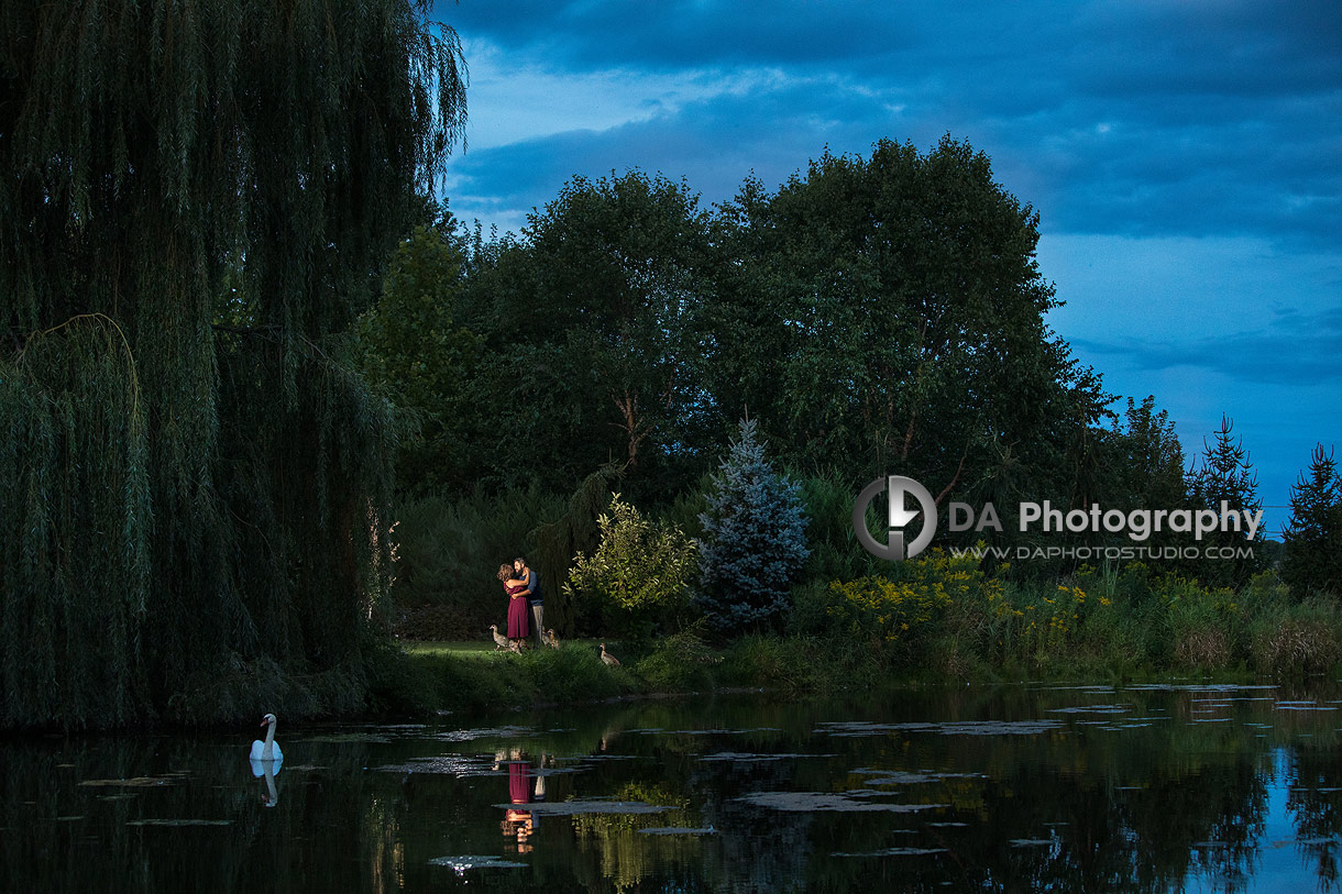 Top engagement photographer for Whistling Gardens