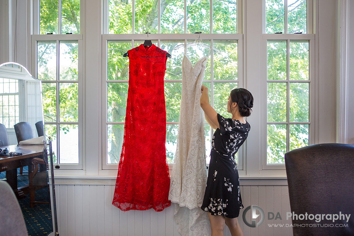 Bride at Royal Canadian Yacht Club