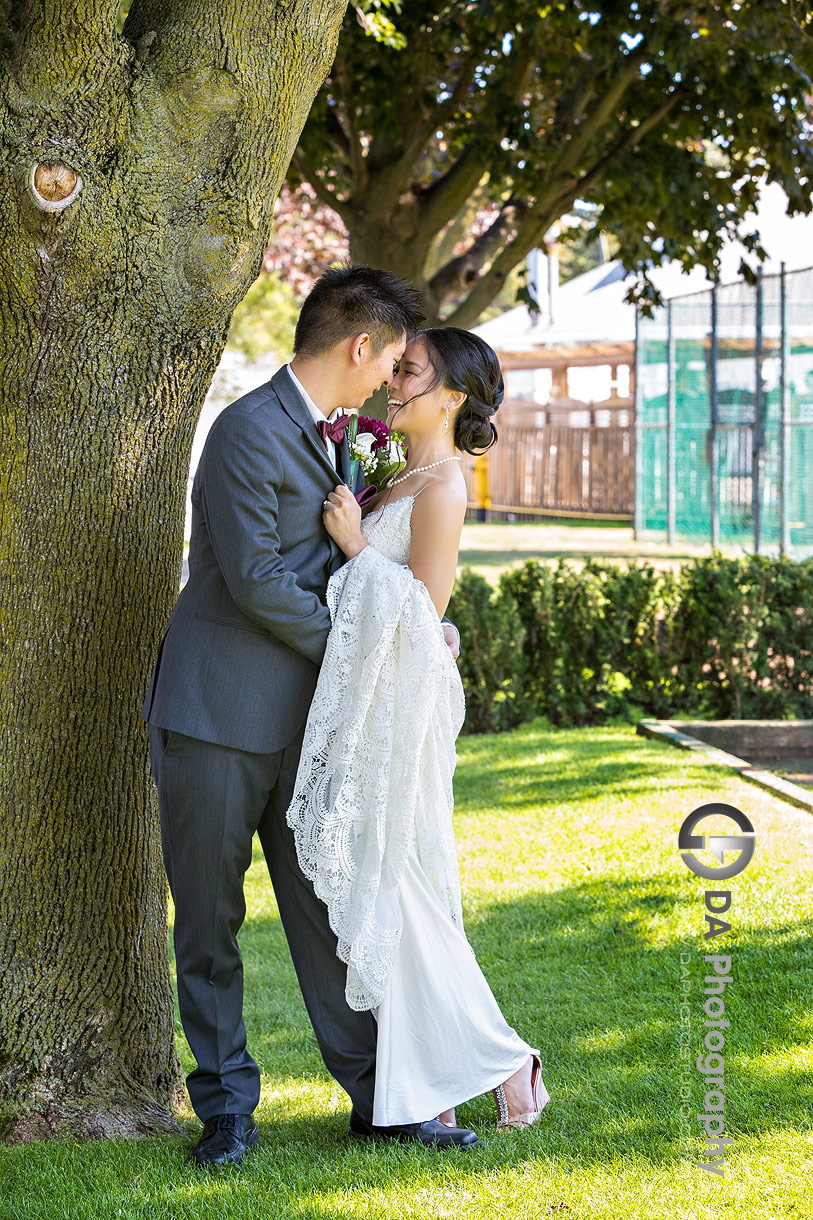 Royal Canadian Yacht Club Wedding Photo