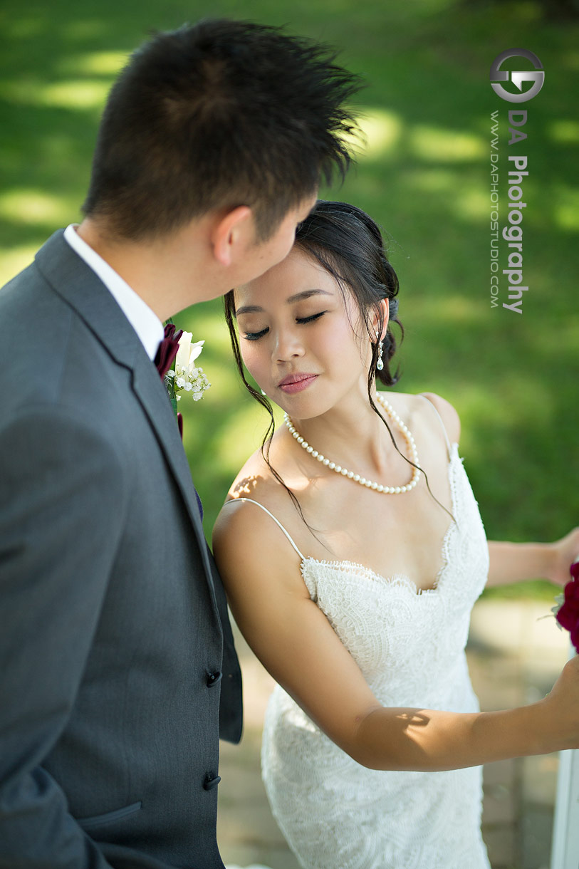 Bride and Groom at Royal Canadian Yacht Club