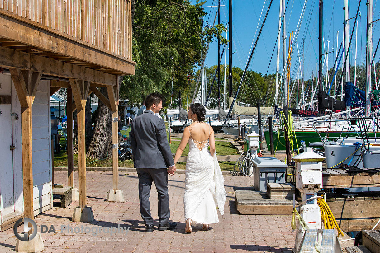 Wedding Photo at Royal Canadian Yacht Club in Toronto